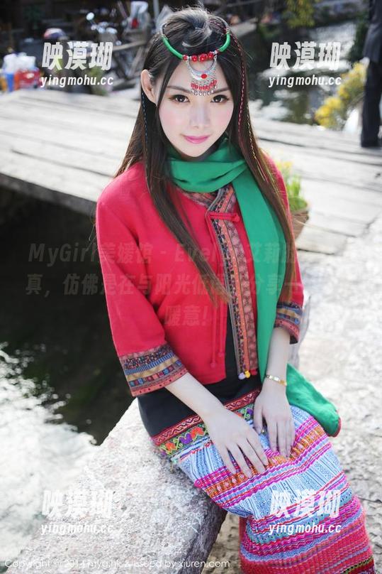 MyGirl美媛馆 - Evelyn艾莉的夏日写真，仿佛是在与阳光低语，分享一下这份暖意！