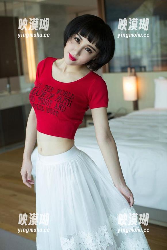 UGirls尤果网 - 无圣光中的王语纯，水手服飘逸，只剩下原图的真实！