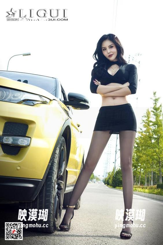 丽柜-悠悠 丽柜 - 悠悠私房图集:网袜画出的曲线美,你绝对不能错过!
