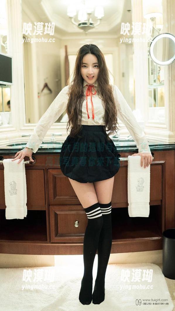推女郎 - 给你六月的透明与热情，艾栗栗高清写真等你来下载！