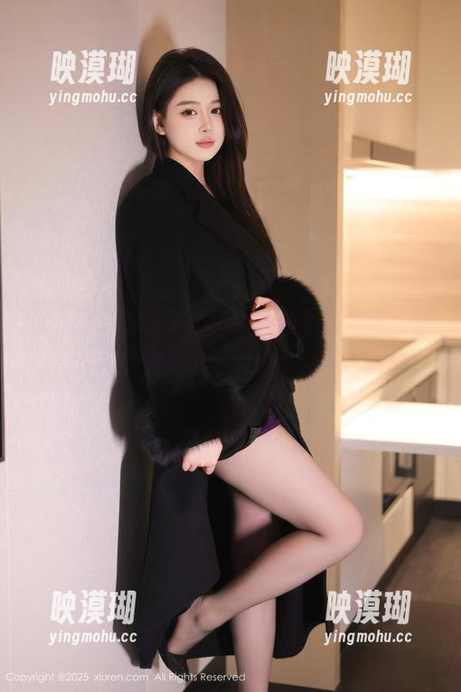 秀人网 - 林文文yooki黑色写真新鲜出炉，快来围观这个‘暗黑系’美人儿！